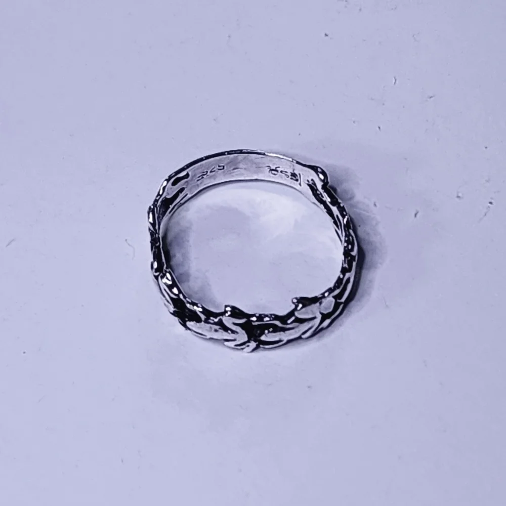 Sterling silver frog ring - Picture 4 of 5